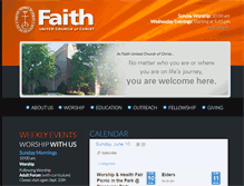 Tablet Screenshot of faithuccmuscatine.com